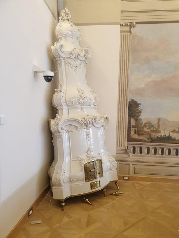 Oštećenja u Banskim dvorima