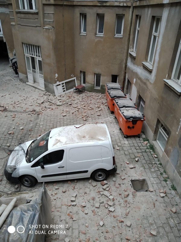 Sabor oštećen u potresu