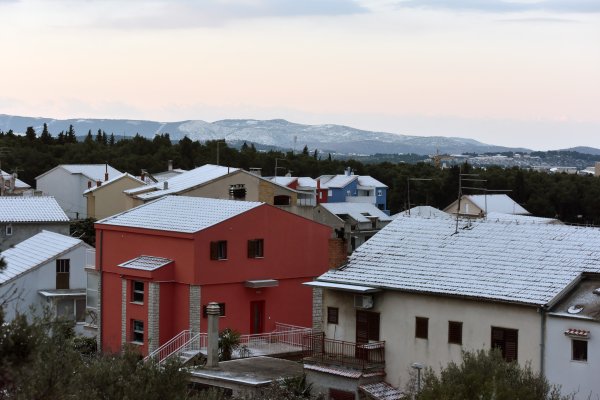 Šibenik snijeg