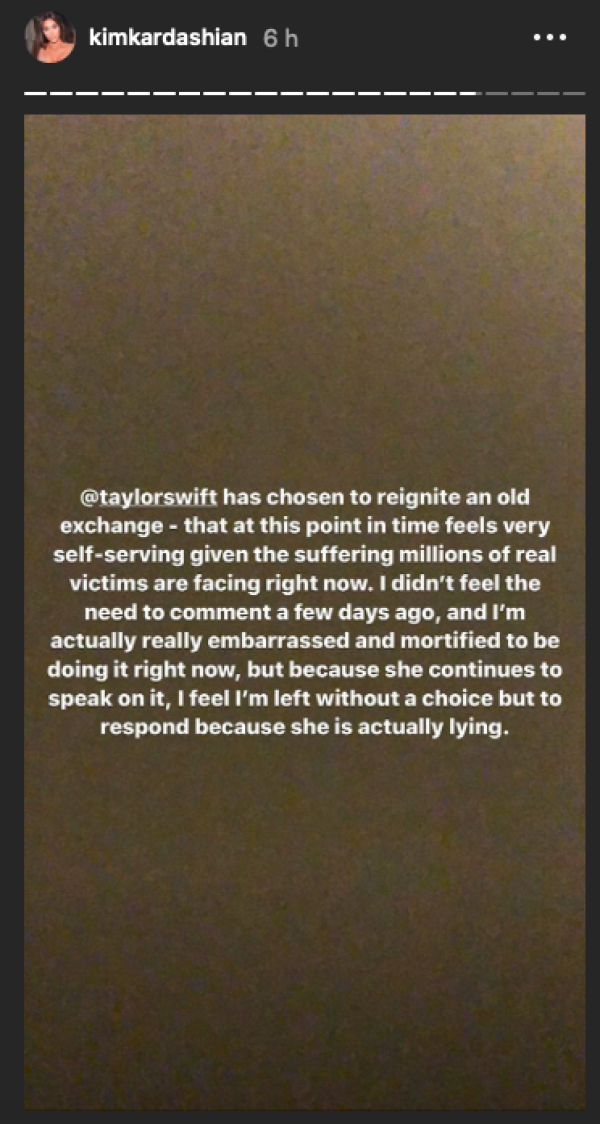 Kim Kardashian - Taylor Swift