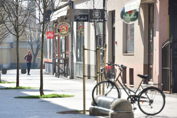 Prazne ulice Čakovca