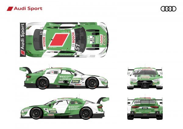 Castrol EDGE Audi RS 5 DTM #51 (Audi Sport Team Abt Sportsline), Nico Müller