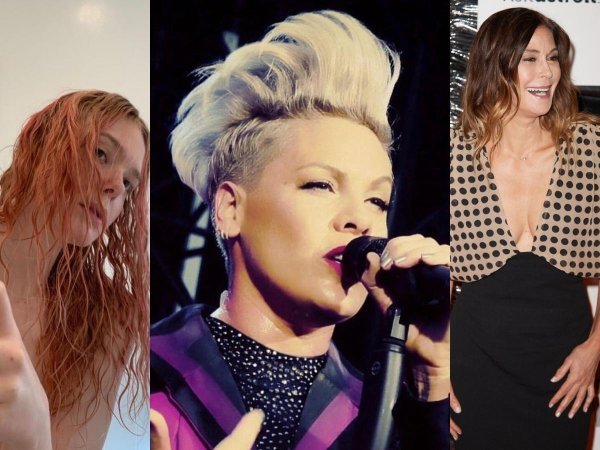 Elle Fanning, Pink i Teri Hatcher