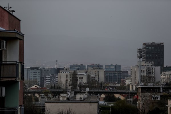 Zagađeni zrak u Zagrebu