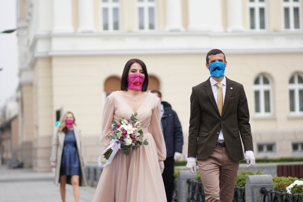 Vjenčanje u doba koronavirusa (Banja Luka)