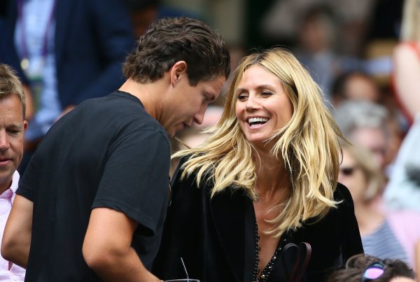 Vito Schnabel i Heidi Klum