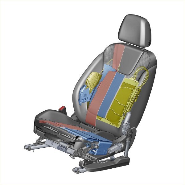 Izvanredno udobna ergonomska aktivna prednja sportska sjedala s potpisom AGR kampanje za zdrava leđa