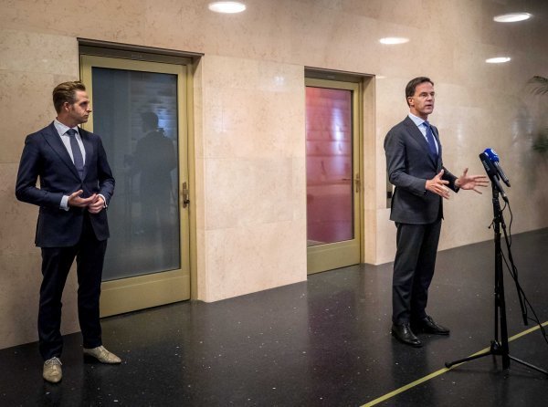 Hugo de Jonge, Mark Rutte