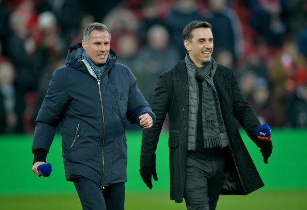 Jamie Carragher i Gary Neville