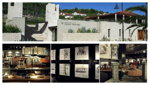 Faust Vrančić memorijalni centar kolaž