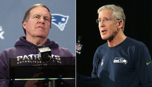 Bill Belichick i Pete Carroll Reuters