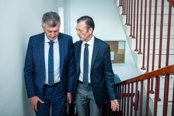 Milan Kujundžić i Julije Meštrović 