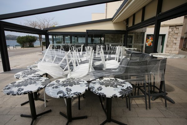 Šibenik: Prošlo je mjesec dana od odluke kriznog stožera o zatvaranju ugostiteljskih objekata