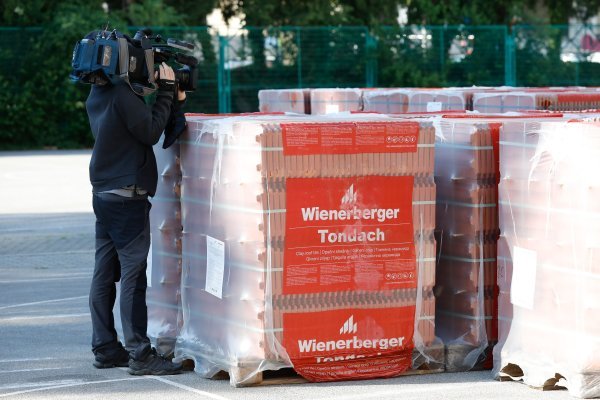 Građevinski materijal u Križanićevoj ulici