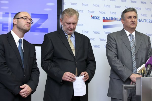 Davor Stier, Davor Božinović i Tomislav Karamarko 2012.