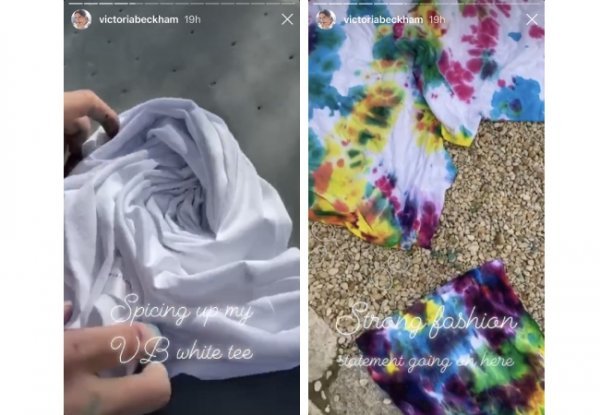 Tie-dye eksperiment Victorije Beckham i njene djece