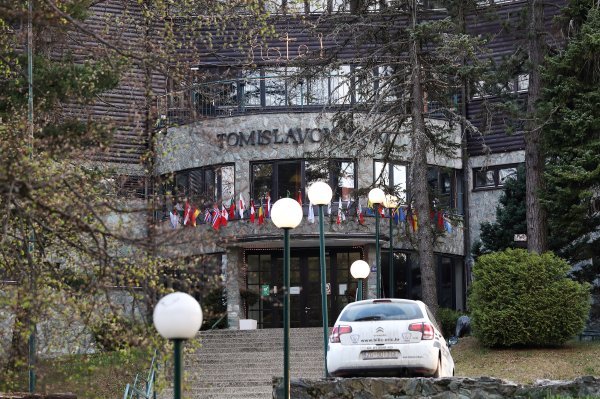 Tomislavov dom nakon što je bio korišten za karantenu