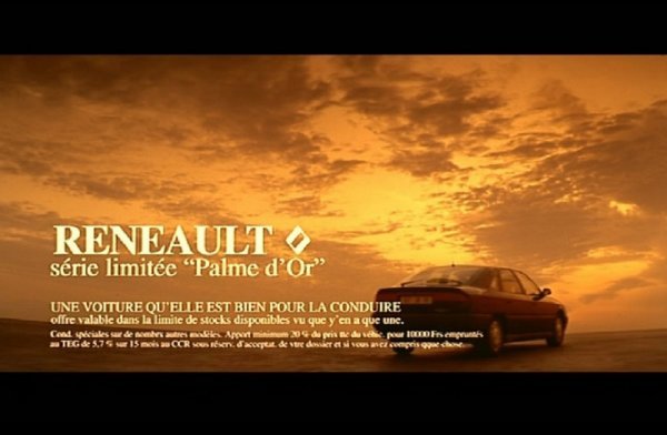 Renault Safrane Palme d’or u filmu 'Grad straha'
