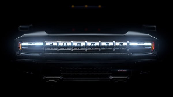 GMC Hummer EV teaser