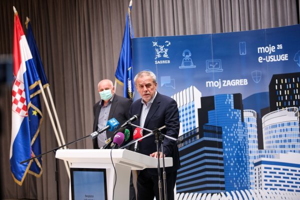 Zagreb: Gradski stožer civilne zaštite održao je redovnu konferenciju za medije