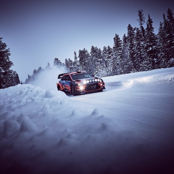 Hyundai i20 WRC na zimskim testiranjima 2020.