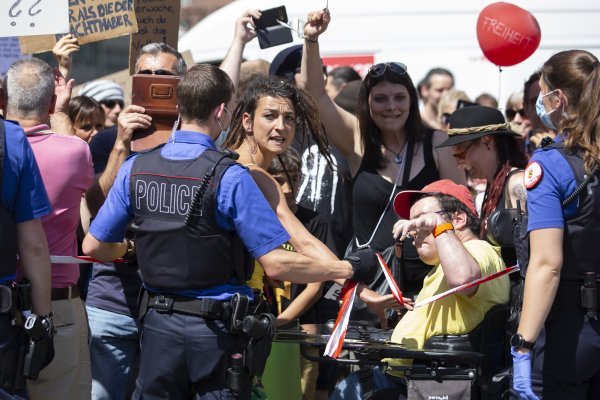 Prosvjed u Švicarskoj