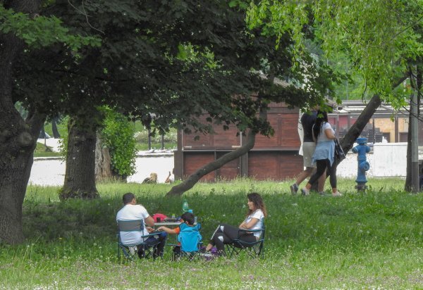 Zagreb: Nedjeljna atmosfera na Bundeku