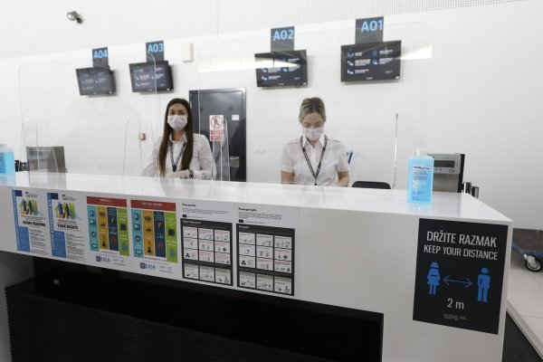 Ponovo uspostavljen zračni promet, prvi let na liniji Zagreb - Split
