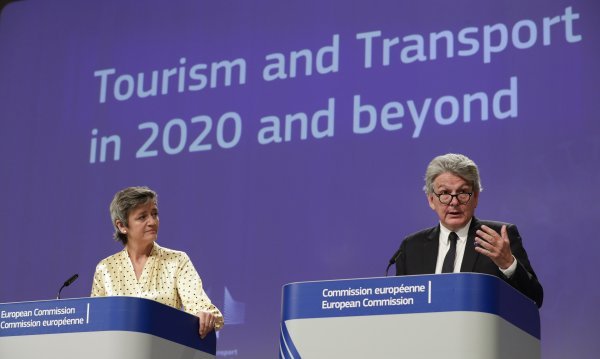 Margrethe Vestager i Thierry Breton