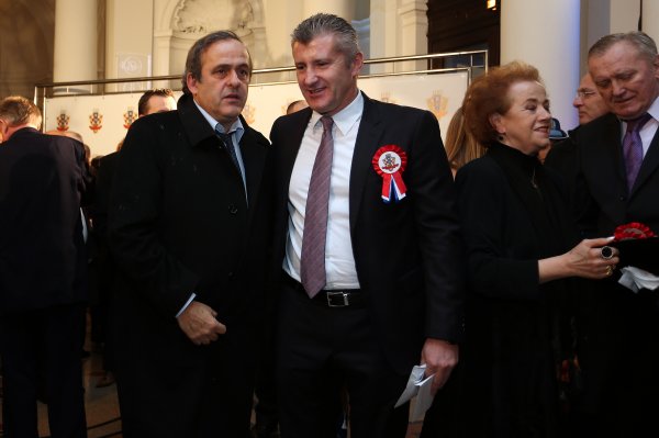 Michel Platini i Davor Šuker