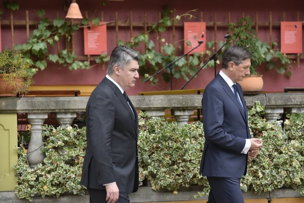 Zoran Milanović i Borut Pahor