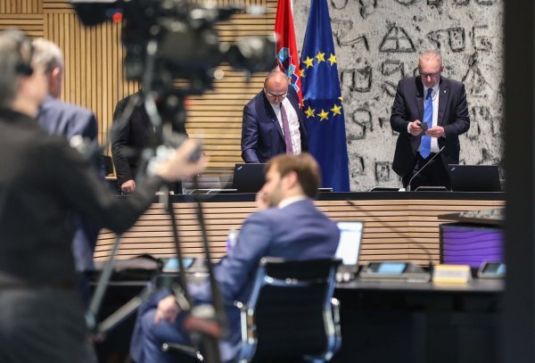 Goran Grlić Radman i Davor Božinović