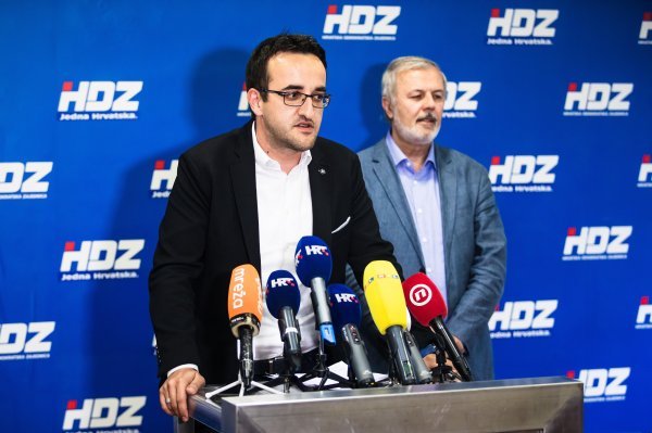 Split: Bačić i Sanader na konferenciji za medije HDZ-a