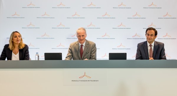 Clotilde Delbos, privremena CEO Renaulta, Jean-Dominique Senard i Hadi Zablit