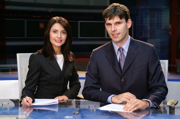 Marija i Petar prvi su pozdravili gledatelje u središnjoj informativnoj emisiji Nove TV