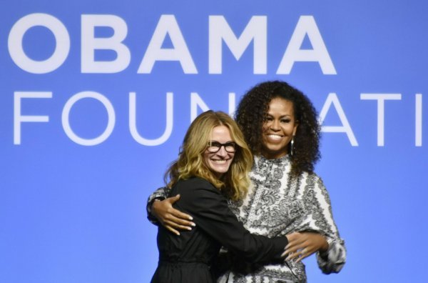 Julia Roberts i Michelle Obama