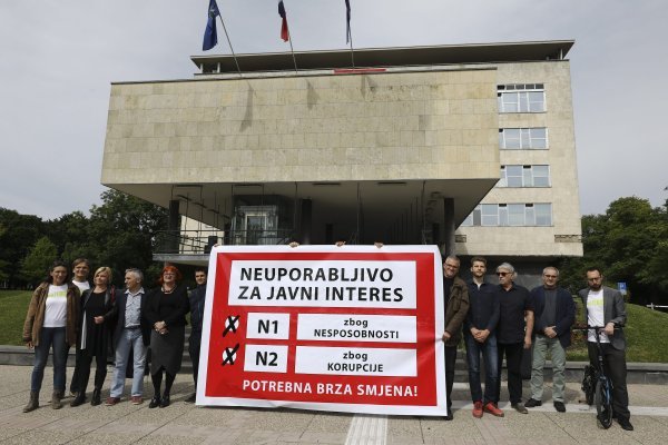 Zagreb: Zajednička konferencija za medije nekoliko stranaka o lošem upravljanju gradom