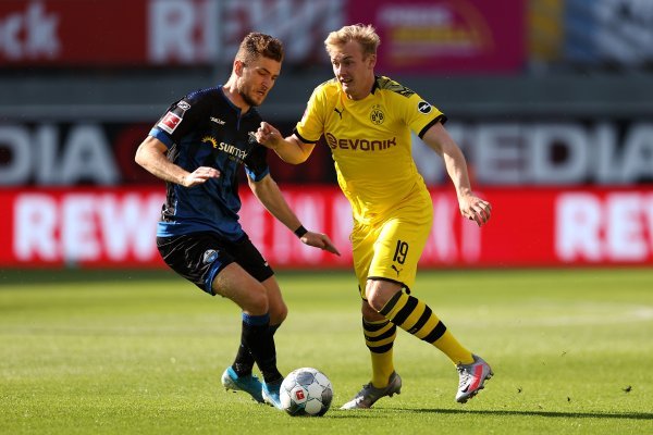 Paderborn (Dennis Srbeny) - Borussia Dortmund (Julian Brandt)