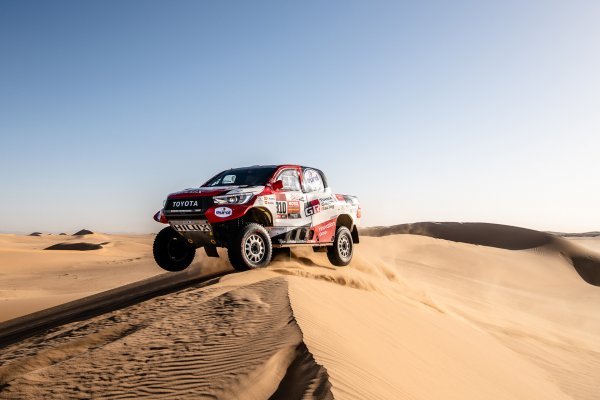 Toyota Gazoo Racing Hilux koji je vozio Fernando Alonso na ovogodišnjem reliju Dakar