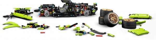 LEGO Lamborghini Sián FKP 37 je sastavljen od 3696 dijelova