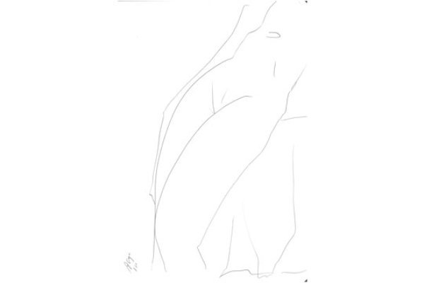 Álvaro Siza - Crtež, 2020., olovka