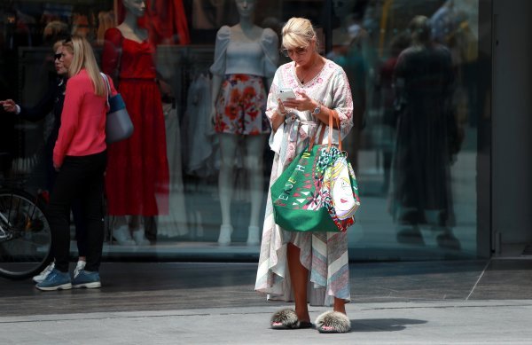 Zanimljiva modna kombinacija u centru Zagreba