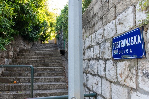 Mjesto pokušaja ubojstva u Dubrovniku