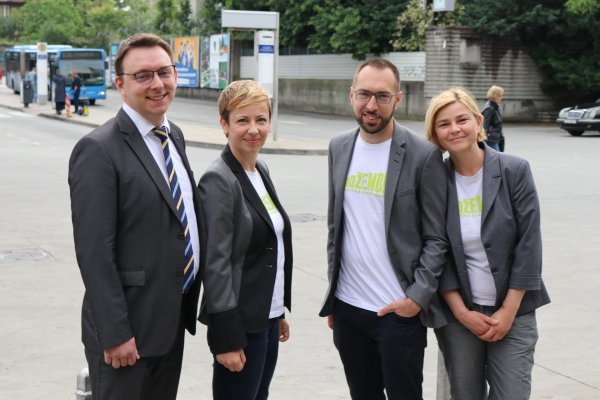 Bojan Glavašević, Danijela Dolenec, Tomislav Tomašević i Sandra Benčić