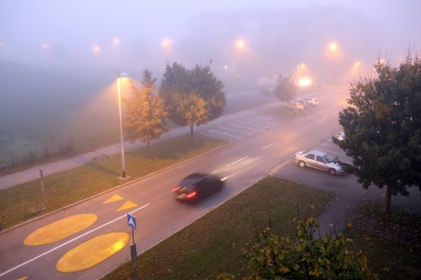 Magla u Zagrebu