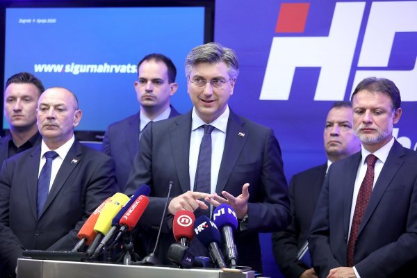 Zagreb: Andrej Plenković i njegov tim predstavili program za parlamentarne izbore