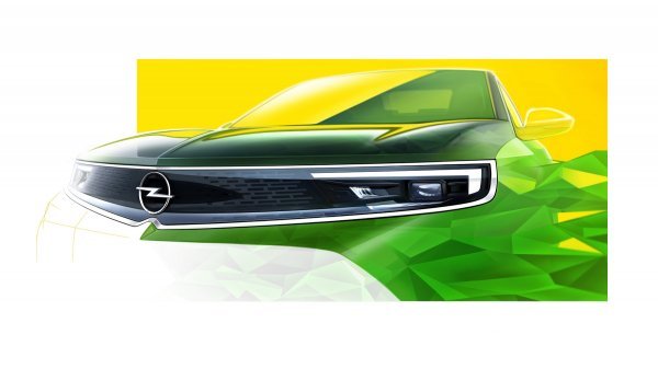 Nova Opel Mokka - Opel Vizor je novi dizajnerski izričaj prednjeg kraja
