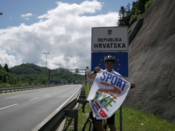 Gotovo 700 kilometara Saran je prevalio na biciklu od Praga do Hrvatske