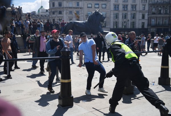 Sukob policije i prosvjednika u Londonu