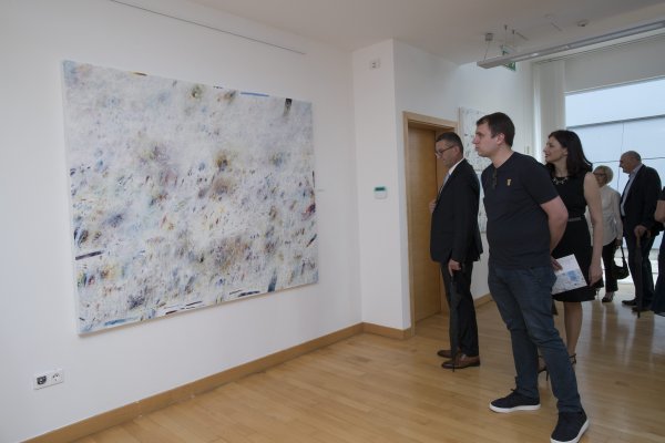 Otvaranje izložbe Matka Trebotića